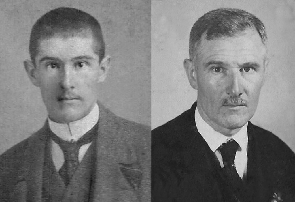Alfred Freudenberg um 1924 und im Jahr 1937