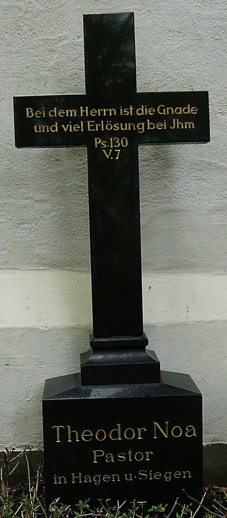 Grabkreuz an der Nikolaikirche